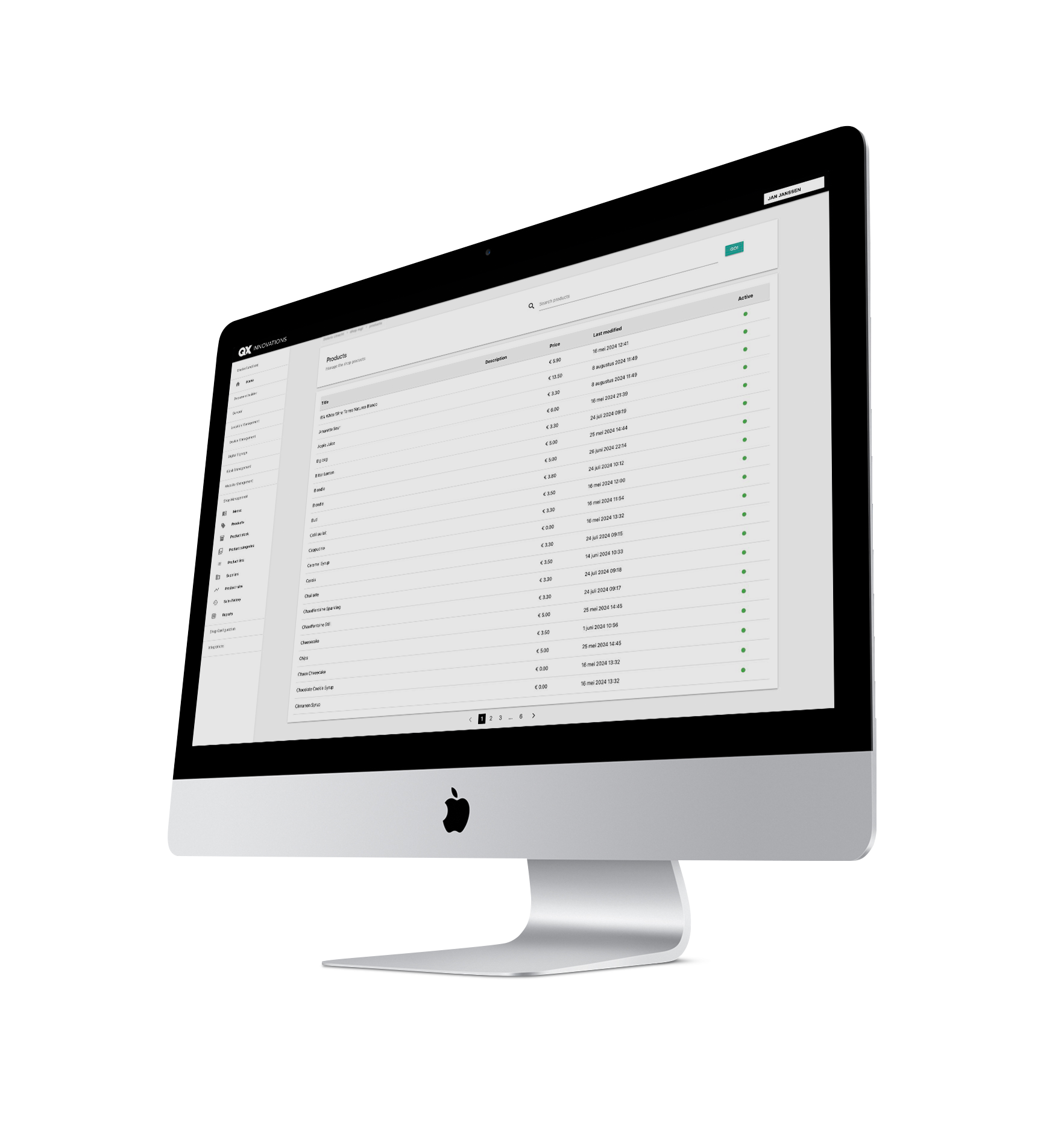 Centraal CMS voor producten, prijzen en rapportages